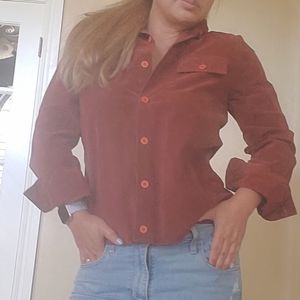 Burnt Sienna vintage top